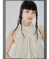Dot Jacquard Asymmetric Dress